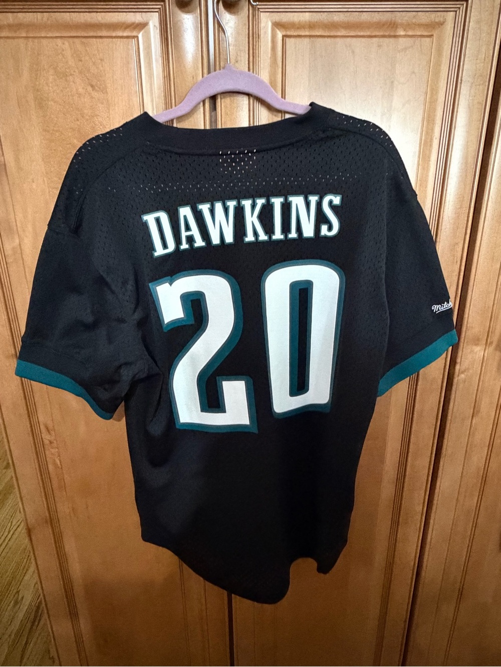 Mitchell & Ness Throwback Black Brian Dawkins Eagles Jersey